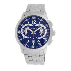 Roberto Bianci Men's Pro Racing Chronograph Watch With Blue Face-7096M