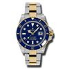 Image 1 : Rolex Submariner  Date 40Mm Steel &Amp; Gold Diamond  Men Watch