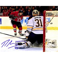 Phillip Danault Signed Chicago Blackhawks Shooting Action 8X10 Photo