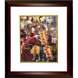 Bobby Bowden Signed Florida State Seminoles 8X10 Photo Custom Framed Spear