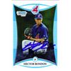 Image 1 : Hector Rondon Signed Cleveland Indians 2008 Bowman Chrome Prospects Rookie Card #BCP214