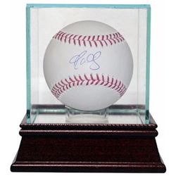 RA Dickey Signed Major League Baseball (Mets 2012 CY Young)- Steiner Hologram W/ Glass Case (Toronto