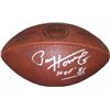 Image 1 : Paul Hornung Signed Official NFL Duke Throwback Football HOF 86