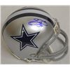 Image 1 : Emmitt Smith Signed Cowboys Riddell Replica Mini Helmet