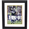 Image 1 : Robert Mathis Signed Indianapolis Colts 8X10 Photo Custom Framed #98 (Blue Jersey)