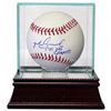 Image 1 : Mark Grace Signed Official Major League Baseball 01 WS Champs W/ Glass Case (Chicago Cubs)
