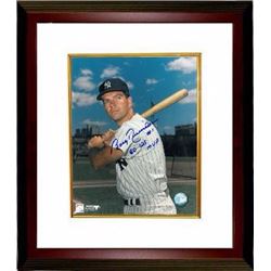 Bobby Richardson Signed New York Yankees Color 8X10 Photo 60 WS MVP Custom Framed