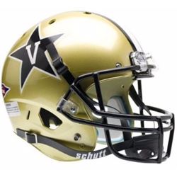 Vanderbilt Commodores Schutt Full Size Replica Gold Helmet
