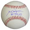 Image 1 : Mike Fiers Signed Rawlings Official MLB Baseball W/NH 8-21-15