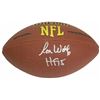 Image 1 : Ron Wolf Signed Wilson Touchdown NFL Full Size Football W/HF'15