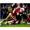 Image 1 : Fred Dean Signed 49Ers Tackling Walter Payton 8X10 Photo W/HOF 08