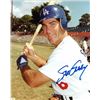 Image 1 : Steve Garvey Signed Los Angeles Dodgers 8X10 Photo (Swing Pose)