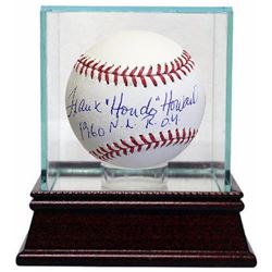 Frank Howard Signed Official Major League Baseball Dual Hondo & 1960 NL ROY W/ Glass Case (Dodgers/S