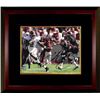 Image 1 : Derrick Henry Signed Alabama Crimson Tide 8X10 Photo Custom Framed #2 (Hand Up Heisman Pose)- Henry 