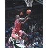Image 1 : Craig Hodges Signed Chicago Bulls 8X10 Photo Vs Milwaukee Bucks (3X 3 Point Shooting Contest Winner)