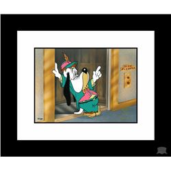 Droopy Going Up Hand-Painted Cel