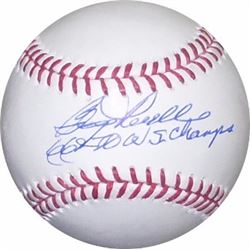 Boog Powell Signed Official Major League Baseball 66 & 70 WS Champs (Baltimore Orioles)
