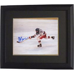 Mike Eruzione Signed 1980 Team USA Olympic Hockey 8X10 Photo Custom Framed- Game Winning Goal Miracl