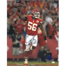 Derrick Johnson Signed Kansas City Chiefs 16X20 Photo- JSA Hologram