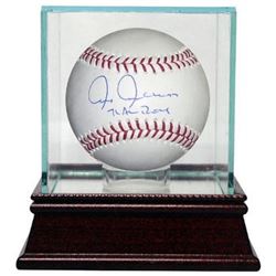 Chris Chambliss Signed Official Major League Baseball 71 AL ROY W/ Glass Case (Indians/Yankees/Brave