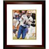 Image 1 : Jabar Gaffney Signed Florida Gators 8X10 Photo Custom Framed (White Jersey Run)