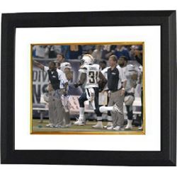 Antonio Cromartie Signed San Diego Chargers 16X20 Photo Custom Framed (Horizontal-White Jersey)- Cro