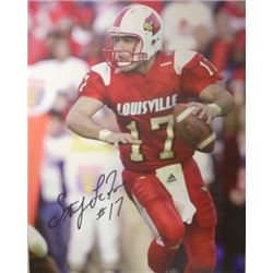 Stefan Lefors Signed Louisville Cardinals 8X10 Photo