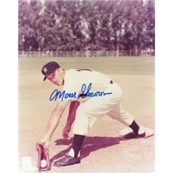 Bill "Moose" Skowron Signed  New York Yankees 8X10 Photo (Deceased)