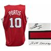 Image 1 : Bobby Portis Signed Red Custom Basketball Jersey W/2015 SEC POY