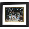 Image 1 : Marty Lyons Signed New York Jets Sack Exchange 16X20 Photo Custom Framed W/ 4 Signatures- Steiner Ho