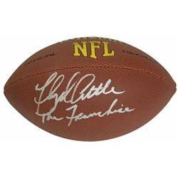 Floyd Little Signed Wilson Touchdown Full Size NFL Football W/The Franchise