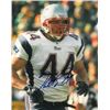 Image 1 : Heath Evans Signed New England Patriots 8X10 Photo