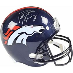 Peyton Manning Signed Denver Broncos Full Size Replica Helmet- Steiner & Fanatics Holograms