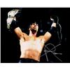 Image 1 : X-Pac Signed WWE Wrestling Holding Belts 8X10 Photo