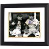 Image 1 : Ed Kranepool Signed New York Mets 8X10 Vintage B&W Photo Custom Framed (Bench With Casey Stengel)