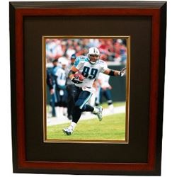 Frank Wycheck Unsigned Tennessee Titans 8X10 Photo Custom Framed