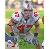 Image 1 : AJ Hawk Signed Ohio State Buckeyes 8X10 Photo