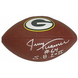 Jerry Kramer Signed Green Bay Packers Logo Football W/SB I, II