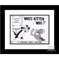 Who's Kitten Who? 16X20 Lobby Card Giclee