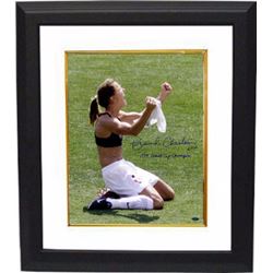 Brandi Chastain Signed Olympic Team USA 16X20 Photo Custom Framed USA-1999 World Cup Champion- Stein