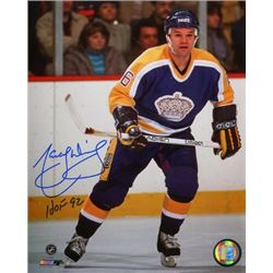 Marcel Dionne Signed Los Angeles Kings 8X10 Photo HOF 92