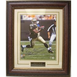 Reggie Bush Signed New Orleans Saints 16X20 Photo Custom Framed- Bush Hologram