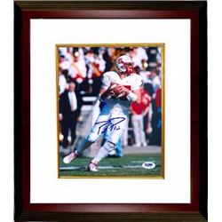 Philip Rivers Signed NC State Wolfpack 8X10 Photo Custom Framed- PSA Hologram