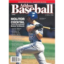 Paul Molitor Unsigned Toronto Blue Jays Athlon Sports 1994 MLB Baseball Preview Magazine
