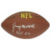Image 1 : Lenny Moore Signed Wilson Touchdown Full Size NFL Football W/ROY 56