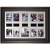 Image 1 : Grand Slam Golf Champions Unsigned Engraved Signature Collection 22X33 Leather Framed