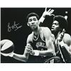 Image 1 : George Gervin Signed Virginia Squires Action 16X20 Photo W/Iceman