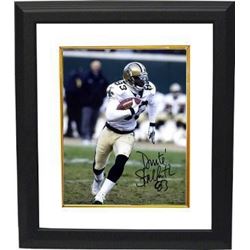 Donte Stallworth Signed New Orleans Saints 8X10 Photo Custom Framed