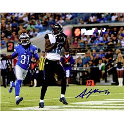 Allen Hurns Signed Jacksonville Jaguars Action 8X10 Photo