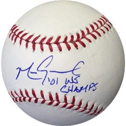 Mark Grace Signed Official Major League Baseball 01 WS Champs (Chicago Cubs)